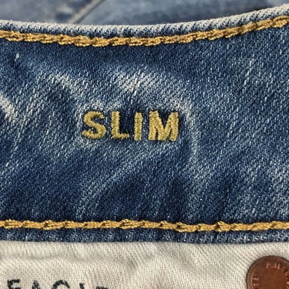 American Eagle Jeans Mens 28x30 Blue Next Level Flex Slim Straight - Picture 8 of 10